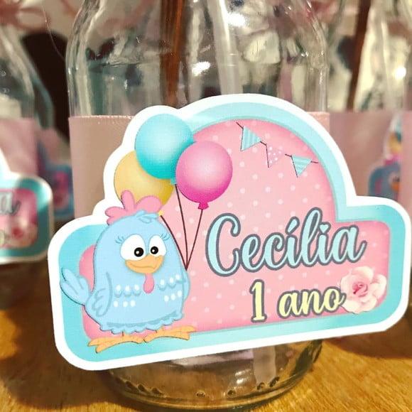 Centro de mesa Galinha Candy