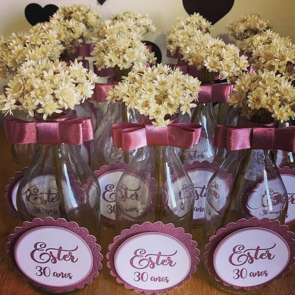 Centro de mesa Rose Gold