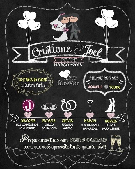 Chalkboard Casal