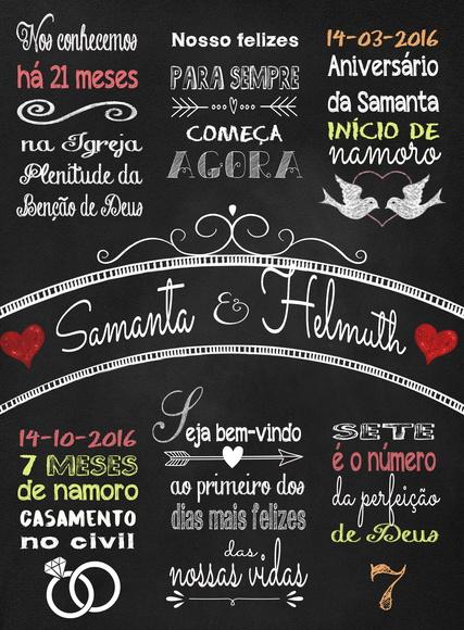 Chalkboard Casal