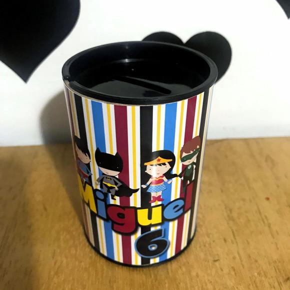 Cofrinho Super Heróis