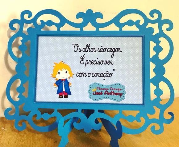 Quadrinho Provençal de Papel Pequeno Príncipe
