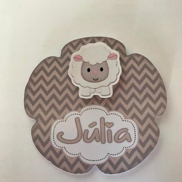 Tag Scrapbook Duplo 6 cm