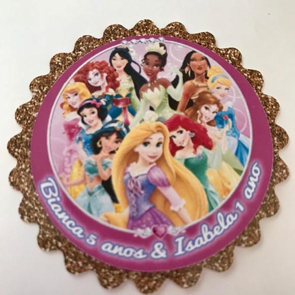 Tag Scrapbook Duplo 6 cm