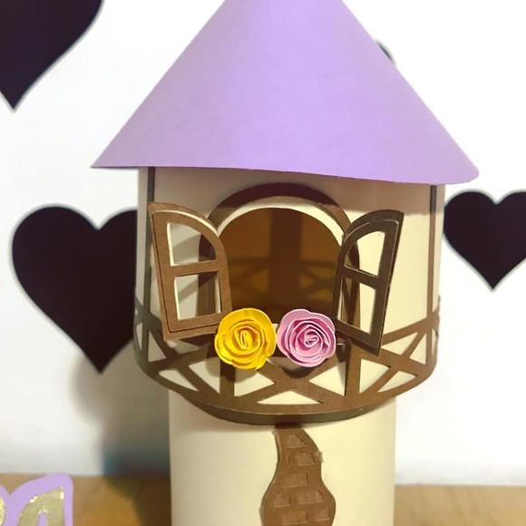 Topper de Bolo 3d Enrolados