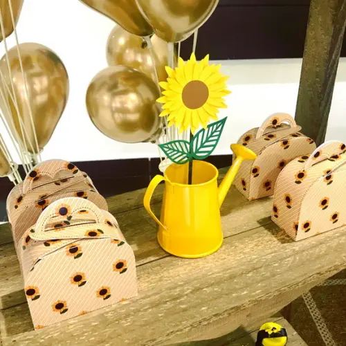 Bolsinha Girassol
