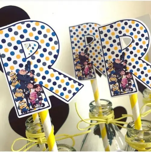 Centro de Mesa Malvado Favorito