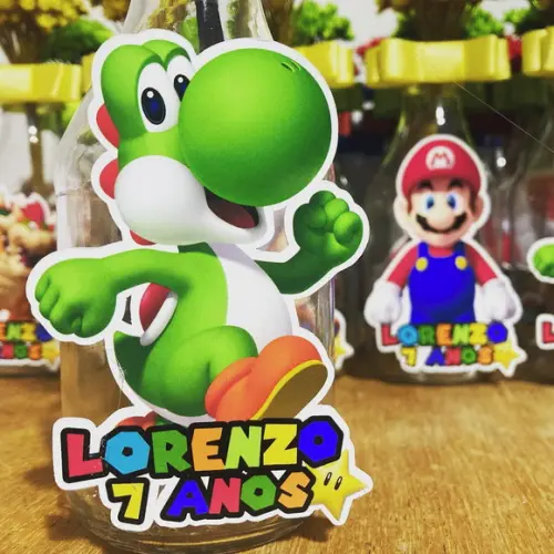 Centro de Mesa Mario Bros