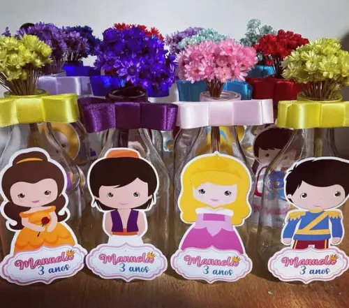 Centro de mesa Princesas
