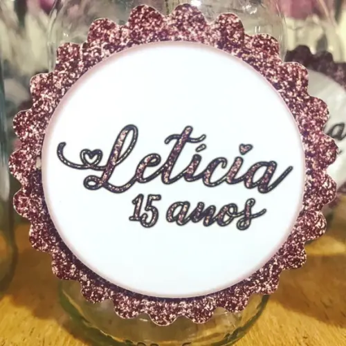 Centro de mesa Rose Gold