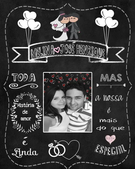 Chalkboard Casal