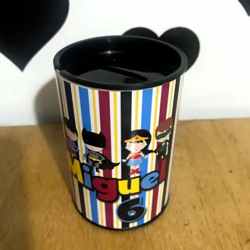 Cofrinho Super Heróis