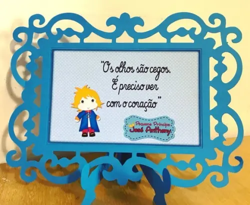 Quadrinho Provençal de Papel Pequeno Príncipe