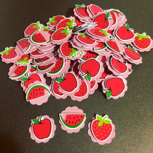 Topper 3d Frutinhas