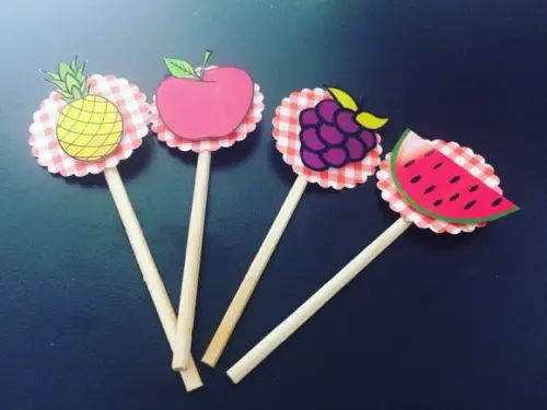 Topper 3d Frutinhas