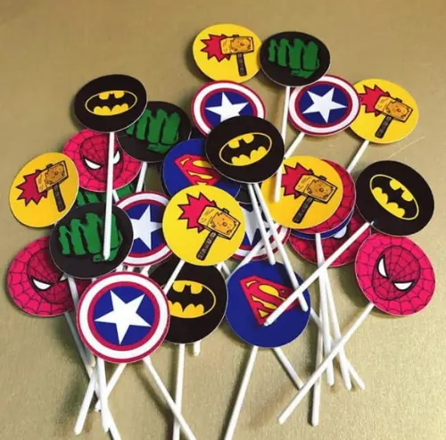 Topper Super Heróis