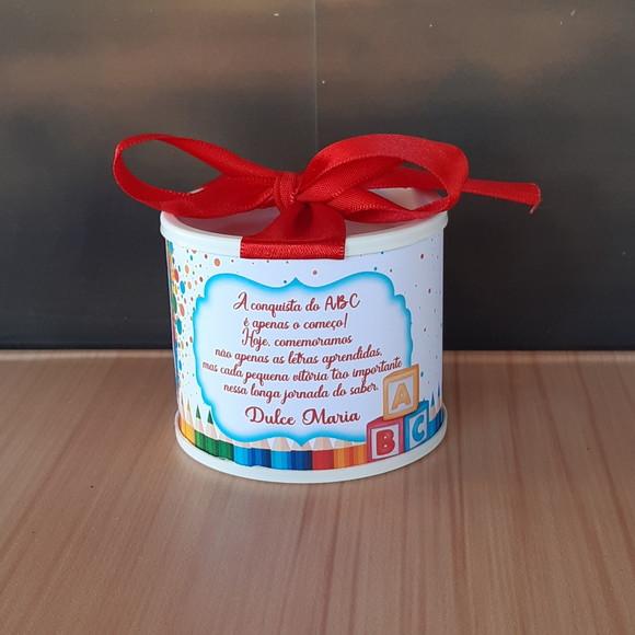 Tubolata Abc Pintura 6x5cm Lembrancinha | 10 Unidades