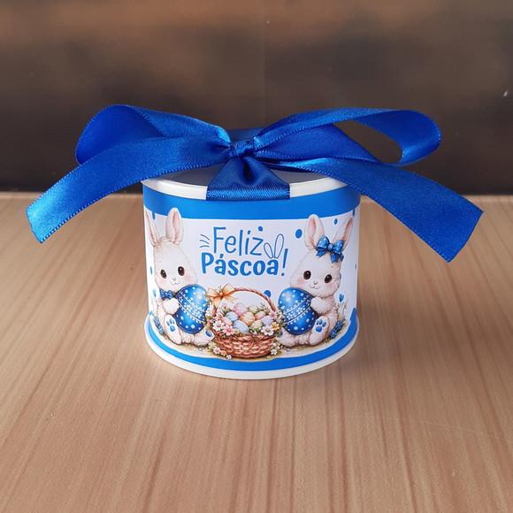 Tubolata de Páscoa Personalizada 6x5cm Lembrancinha | Mimo