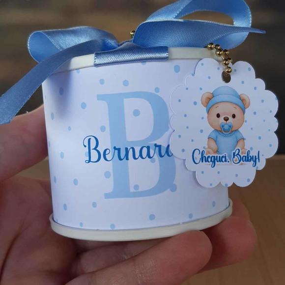 Tubolata Personalizada 6x5 Lembrancinha Maternidade 10 Unid.