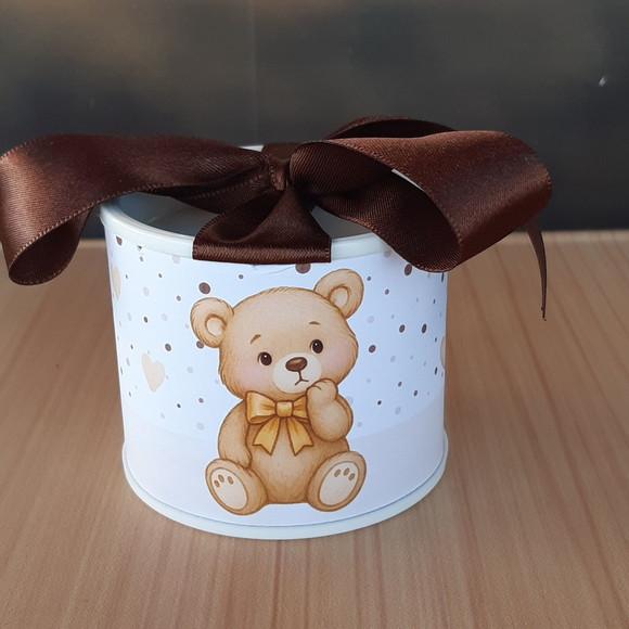 Tubolata Ursinho 6x5cm Lembrancinha | 10 Unidades
