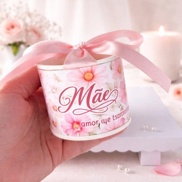 Lembrancinha Dia das Mães Personalizado | Tubolata 6x5cm