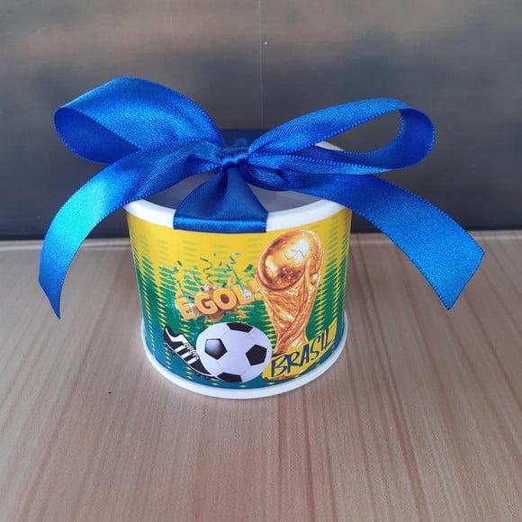 Tubolata Copa do Mundo Br | 6x5cm Lembrancinha | 10 Unidades