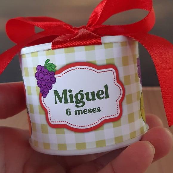 Tubolata Frutinhas 6x5cm Lembrancinha | 10 Unidades