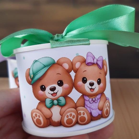 Tubolata Personalizada 6x5 Lembrancinha Chá Revelação 10 Uni