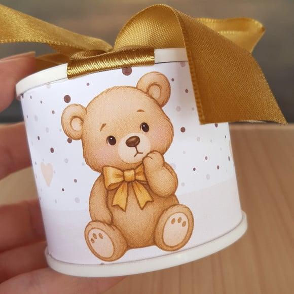 Tubolata Personalizada 6x5 Lembrancinha Chá Revelação 10 Uni