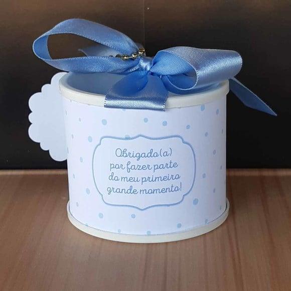 Tubolata Personalizada 6x5 Lembrancinha Maternidade 10 Unid.