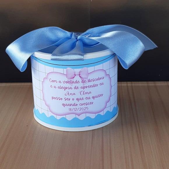 Tubolata Personalizada Abc Cind. 6x5cm Lembrancinha | 10 Uni
