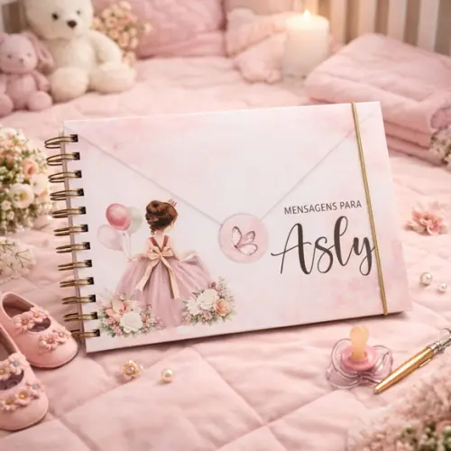 Kit Bebê Princesa Luxo Personalizado Completo Menina