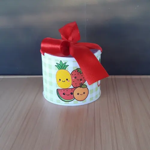 Tubolata Frutinhas 6x5cm Lembrancinha | 10 Unidades