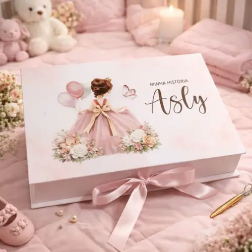 Kit Bebê Princesa Luxo Personalizado Completo Menina