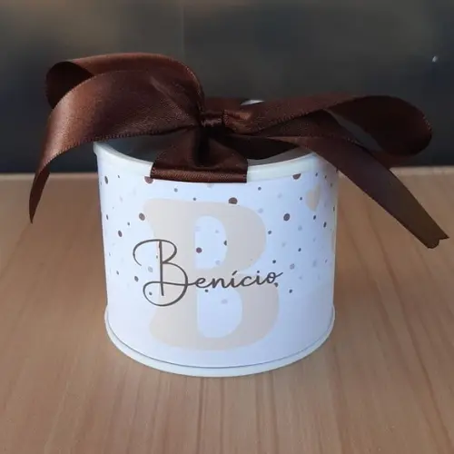 Tubolata Ursinho 6x5cm Lembrancinha | 10 Unidades