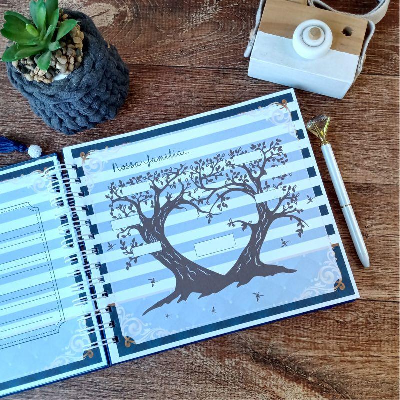 Kit Livro do Bebê, Caderneta de Vacina e Caixa Personalizada