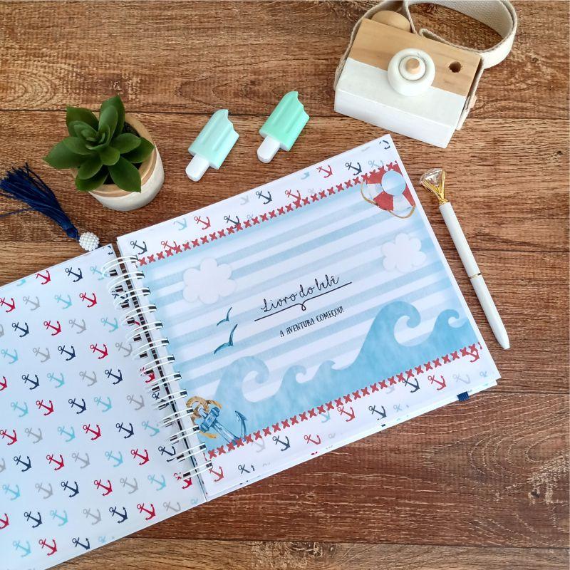 Kit Livro do Bebê, Caderneta de Vacina e Caixa Personalizada