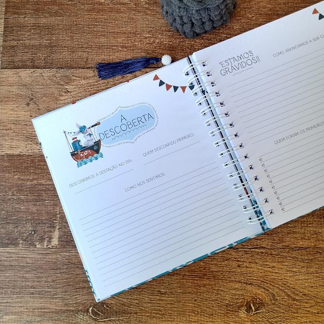 Kit Livro do Bebê, Caderneta de Vacina e Caixa Personalizada