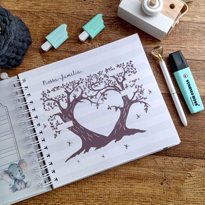 Kit Livro do Bebê e Caderneta de Vacinação com Caixa Personali