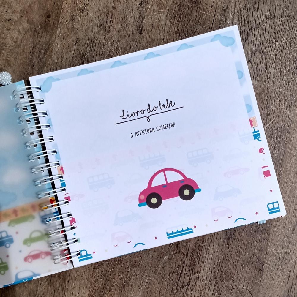 Kit Livro do Bebê e Caderneta de Vacinação Personalizado