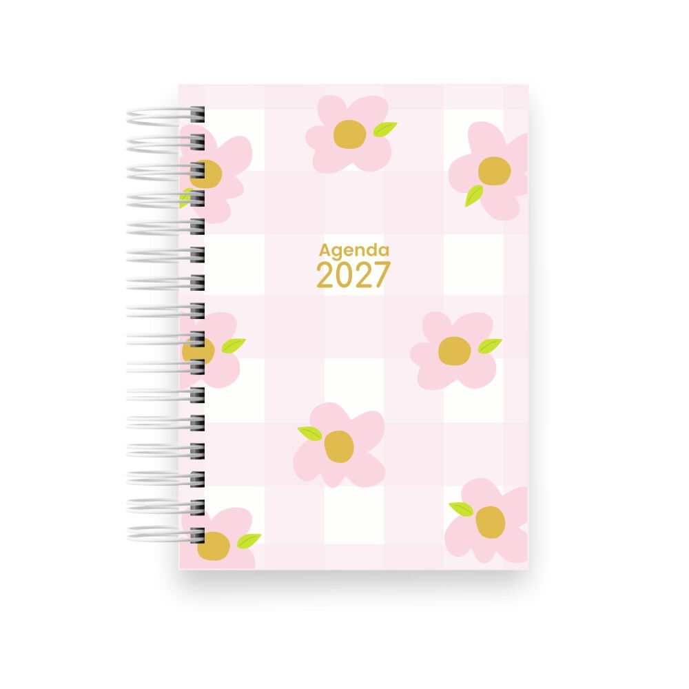 Agenda 2027 Personalizada com Nome ou Frase Capa Dura