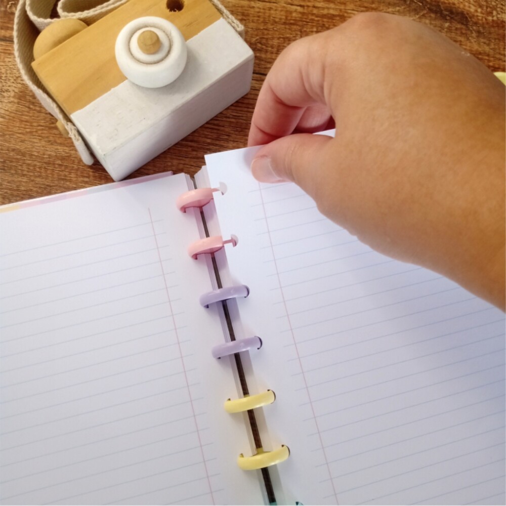 Caderno de Discos A5 Personalizado com Nome Capa Dura