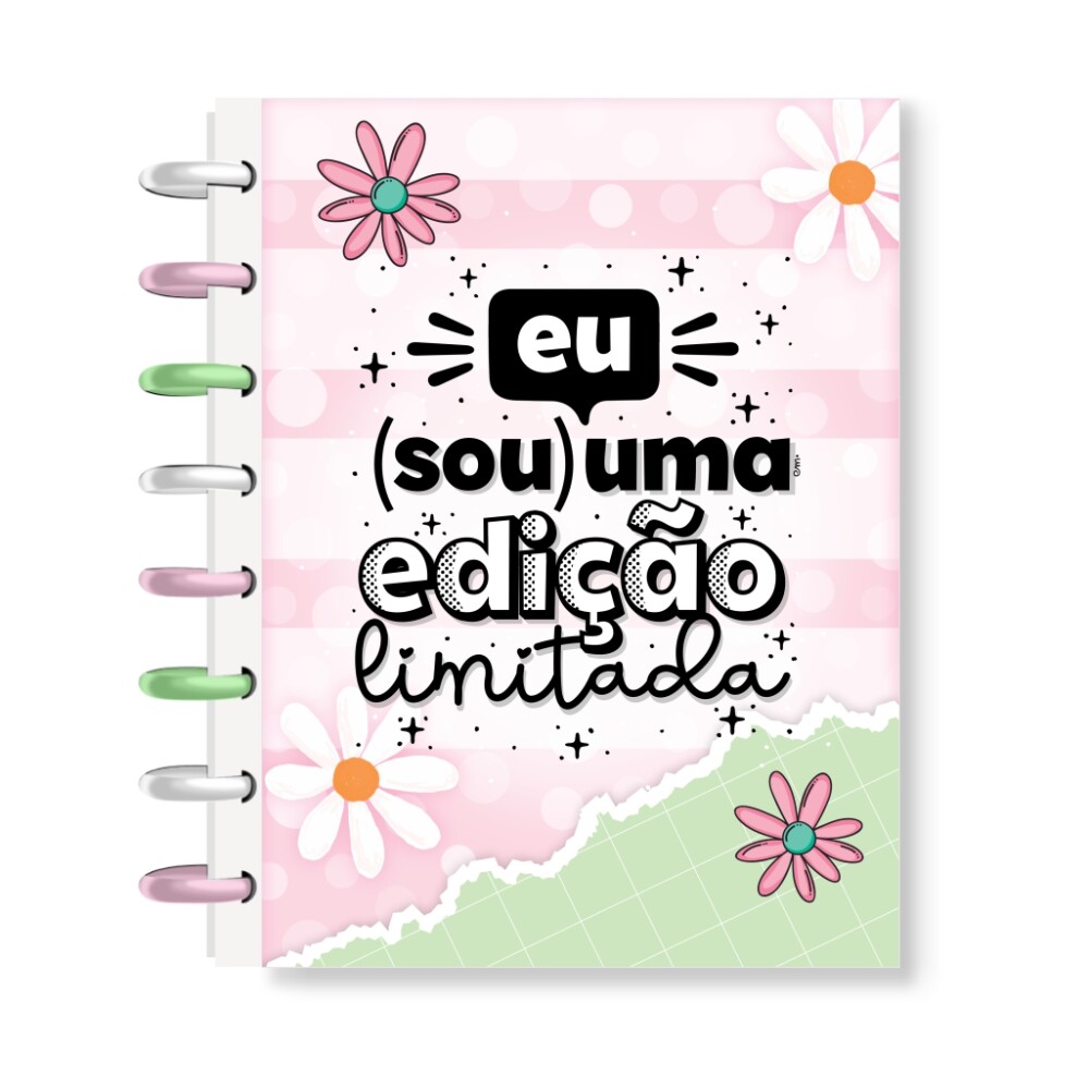 Caderno de Discos A5 Personalizado com Nome Capa Dura