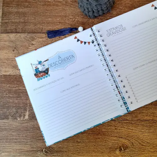 Kit Livro do Bebê, Caderneta de Vacina e Caixa Personalizada