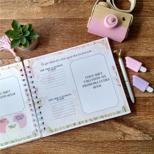 Kit Livro Do Bebê, Caderneta De Vacinação E Porta Documentos