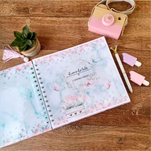 Kit Livro Do Bebê, Caderneta De Vacinação E Porta Documentos