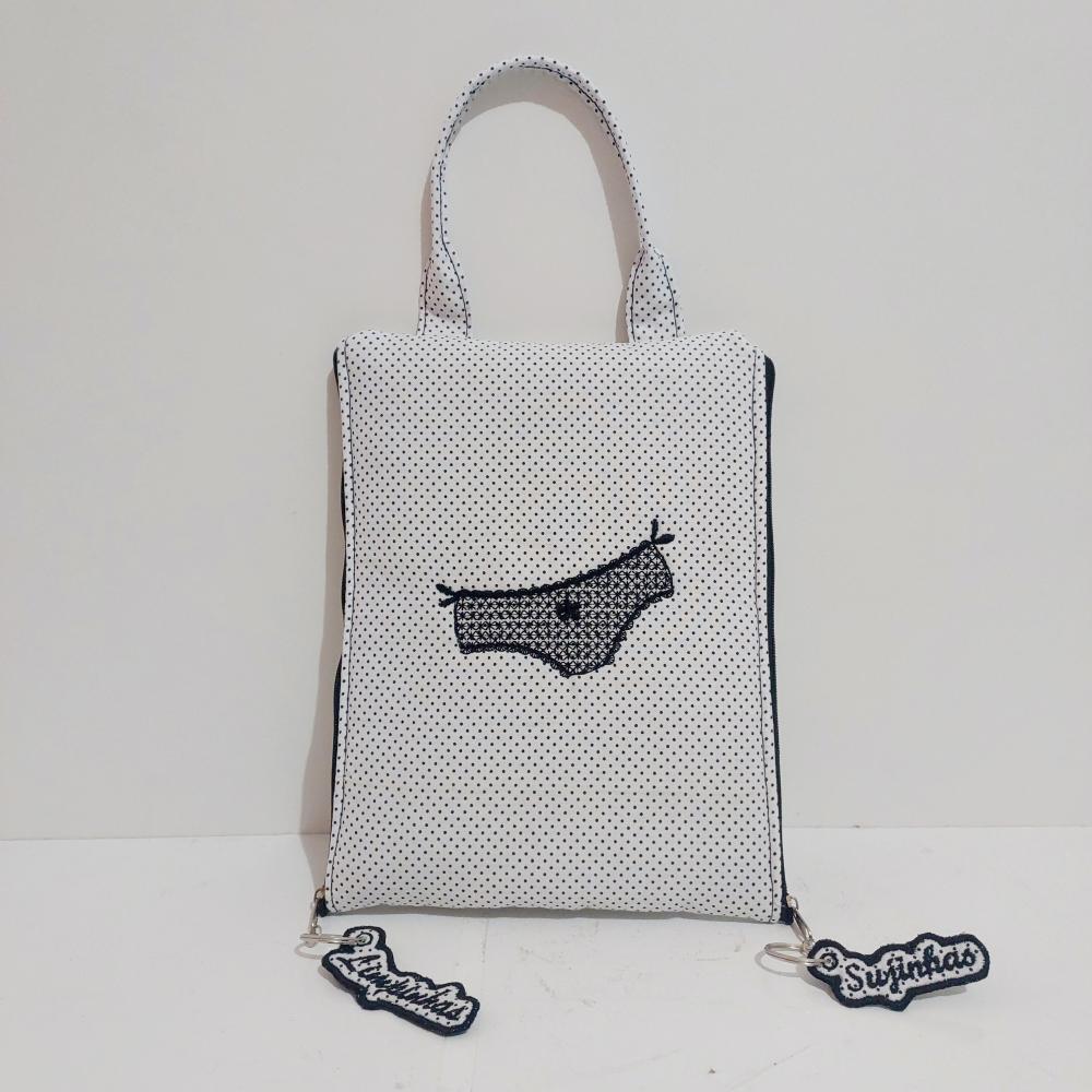 Necessaire Porta Lingerie Sujinha Limpinha