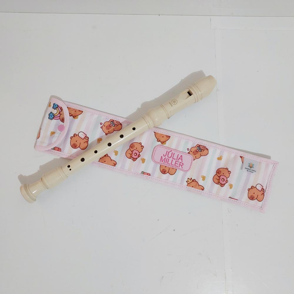 Capa para Flauta Doce Porta Flauta