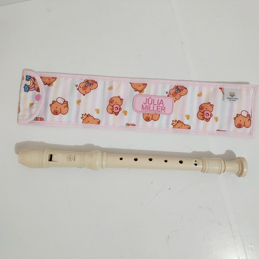 Capa para Flauta Doce Porta Flauta