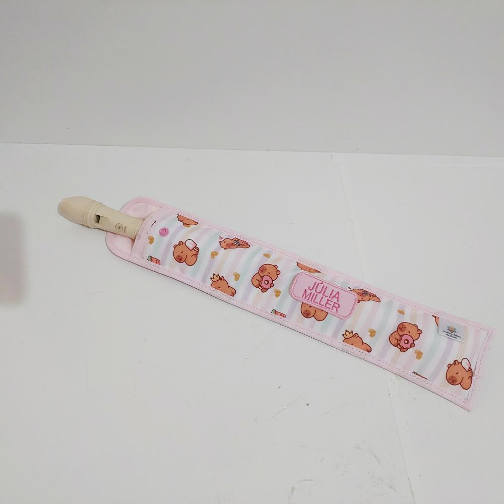 Capa para Flauta Doce Porta Flauta